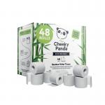 Cheeky Panda 3-Ply Toilet Tissue 200 Sheets (Pack of 48) PFTOILT48 CPD63017