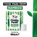 Cheeky Panda 3-Ply Toilet Tissue 200 Sheets Plastic Free (Pack of 48) PFTOILT48 CPD63017