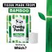Cheeky Panda 3-Ply Silky Soft Toilet Tissue 200 Sheets 4 Rolls per Pack (Pack of 6) 1102181 CPD63025