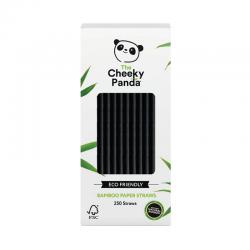 Cheeky Panda Bamboo Paper Straw Black (250 Pack) 0111130 CPD63036