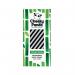 Cheeky Panda Bamboo Paper Straw Black Stripes (Pack of 250) 0111129 CPD63044