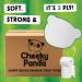 Cheeky Panda Professional 3-Ply Bamboo Toilet Tissue Rolls Quilted 160 Sheet (Pack of 36) LQTOILT36 CPD63107