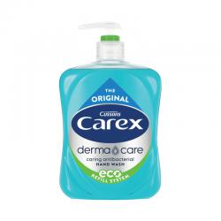 Carex Antibacterial Liquid Hand Wash 500ml Blue (Pack of 6) 0604256 CPD65560
