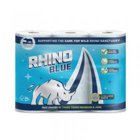 Rhino Stationery Rhino Kitchen Roll 3-Ply 70 SheetsRoll White (Pack of 3) R0304K3BNOF01 CPD67217