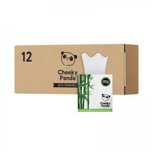 Click to view product details and reviews for Cheeky Panda Facial Tissues Cube 56 Sheets Pack Of 12 1103040 Cpd67862.