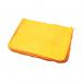 2Work Yellow Duster 508x355mm (Pack of 10) CPD70014 CPD70014