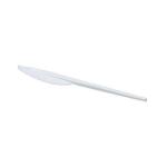 Plastic Knife White (Pack of 100) 0512006 CPD90172