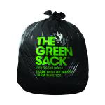 The Green Sack Heavy Duty Refuse Sack Black (Pack of 200) KMAXHD CPD97317