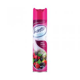 Insette Air Freshener Aerosol Wild Berry 330ml (Pack of 2) 1008233 CPD97320