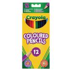 Crayola 12 Assorted Pencil Coloured Pencils (Pack of 12) 3.3612 CRY0087
