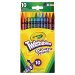 Crayola Twistable Pencils x10 (Pack of 6) 68-7415-E-000 CRY5092
