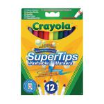 Crayola Bright Supertips x12 (Pack of 6) 3.7509 CRY5308