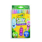 Crayola 10 Silly Scents Markers Fine Assorted (Pack of 6) 58-5071-E-000 CRY65071