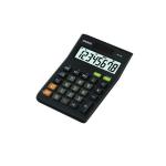 Casio 8-Digit Tax and Currency Calculator Black MS-8B CS09046