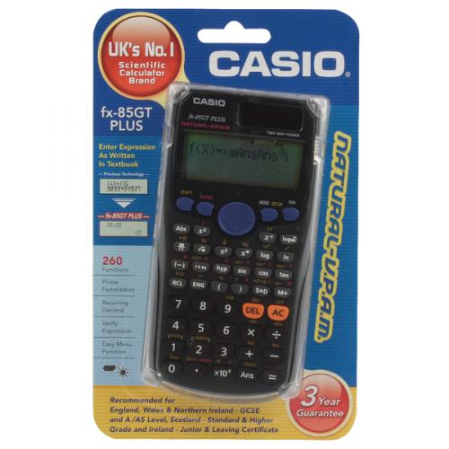 Casio Scientific Calculator FX-85GTX CS18219