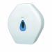 2Work Mini Jumbo Toilet Roll Dispenser White CT34014 CT34014