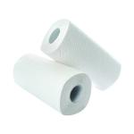 2Work Kitchen Roll (Pack of 2) x12 White CT73665 CT73665