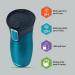 Contigo West Loop Autoseal Travel Mug 16oz470ml Biscay Bay 2095846 CTG16104