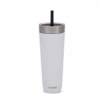 Contigo Luxe Stainless Steel Insulated Travel TumblerStraw 24oz Salt 2212917 CTG16422