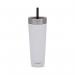 Contigo Luxe Stainless Steel Insulated Travel TumblerStraw 24oz Salt 2212917 CTG16422