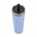 Contigo Luxe Steel Insulated Travel TumblerStraw 24oz Periwink 2212919 CTG16424