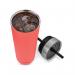 Contigo Luxe Stainless Steel Insulated Travel TumblerStraw 24oz Coral 2212920 CTG16425