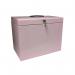 Cathedral File Box with 5 Suspension Files A4 Pastel Pink FPA4PP CTH01612