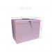 Cathedral File Box with 5 Suspension Files A4 Pastel Pink FPA4PP CTH01612