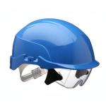 Centurion Spectrum Safety Helmet with Integrated Eye Protection White CTN50179