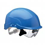 Centurion Spectrum Safety Helmet with Integrated Eye Protection Red CNS20REA CTN50403