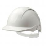 Centurion Concept Core Full Peak Slip Ratchet Vented Safety Helmet White CTN60469