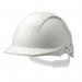 Centurion Concept Core Full Peak Slip Ratchet Vented Safety Helmet White CNS09CWF CTN60469