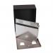 Wall Mounted Ash Bin - 3.1L Capacity ASHS