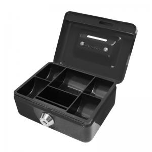 Cathedral Products 4 Inch Combination Lock Cash Box with Coin Slot and