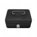 4 Inch Combination Lock Cash Box with Coin Slot and Lift Out 5 Compartment Coin Tray - Black CBBK4