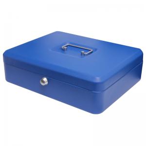 Cathedral Products 12 Inch Key Lockable Cash Box with Lift Out 9