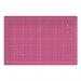 A3 Double Sided Self Healing Cutting Mat - Pink CMA3PK