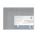 A4 Double Sided Self Healing Cutting Mat - Grey CMA4GY
