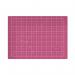 A4 Double Sided Self Healing Cutting Mat - Pink CMA4PK