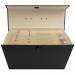 21 Pocket Cardboard Expanding File Case - Black EXPCABOXBK