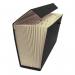 21 Pocket Cardboard Expanding File Case - Black EXPCABOXBK