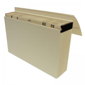 Cathedral Products 16 Pocket Multi-Purpose Manila Expanding File With