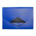13 Pocket Triangle Flap Expanding File - Blue EXPTFBL