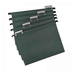 Cathedral Products A4 Green Manilla Suspension Files with Clip on