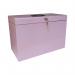 Foolscap Steel Home File Box with 5 Suspension Files - Pastel Pink FPHOPP