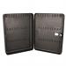60 Key Capacity Combination Lock Wall Mountable Key Cabinet - Black KC60BKCL