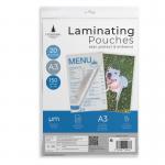 A3 Gloss Laminating Pouches 150 Micron - Pack of 20 LPA316020
