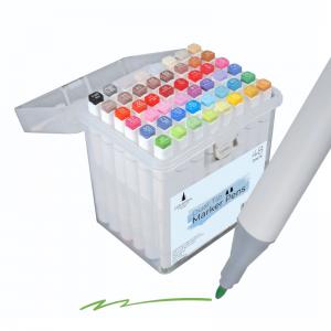 Cathedral Products Dual Tip Art Marker Pens - 48 Pen Set MP48B