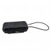 ABS Waterproof Security Box with Combination Lock and Security Cable - Black SBPSBBKCL