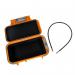 ABS Waterproof Security Box with Combination Lock and Security Cable - Orange SBPSBORCL